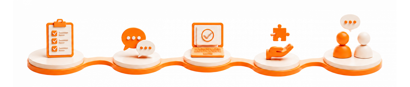 Duplication: the new partner repeats the clear route